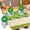 Green8, variant on Soccer Number Candles 0-9, Glitter Green Football Birthday Candles for Cake, Sports Themed Party Decorations for Game Day Birthday Party, Candle Pink Sands