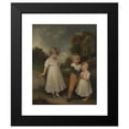 thumbnail image 2 of John Hoppner 12x14 Black Modern Framed Museum Art Print Titled - The Sackville Children (1796), 2 of 5