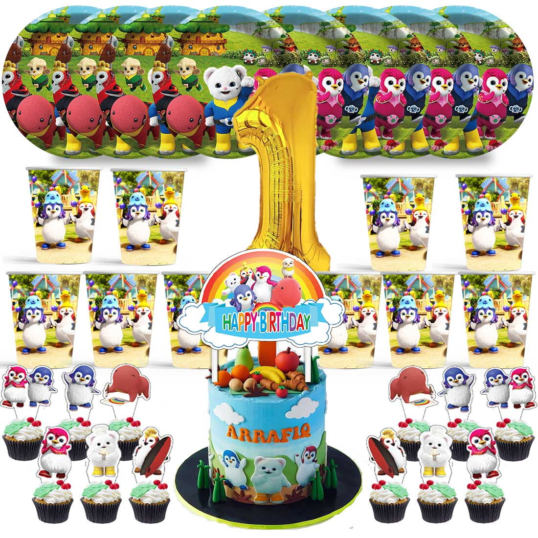 Team Umizoomi Birthday Cups Party Supplies Plates Decorations Cake Topper  Decor - Walmart.com, image size:1100x1100