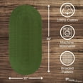 thumbnail image 3 of Park Designs Basil Spice Bin Braided Table Runner 15" X 36", 3 of 6