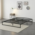 thumbnail image 2 of Historyli Low Profile King Bed Frame,Heavy Duty Metal King Size Platform Bed Frame,Mattress Foundation with Steel Slat Support,No Box Spring Needed,Easy Assembly,6 Inch,Black TWIN, 2 of 7