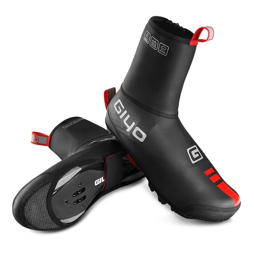 Waterproof Cycling Shoe Covers Warm Bicycle Bike Overshoes Fleece Thermal 
