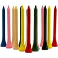 thumbnail image 2 of THIODOON Golf Tees Professional Natural Wood Golf Tees Pack of 100, Golfing Tees Multiple Colors Size 3-1/4 inch, 2-3/4 inch or 2-1/8 inch, Tall Golf Tees Bulk Reduce Side Spin and Friction, 2 of 5
