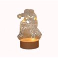 thumbnail image 2 of 3d Iron Man Anime Night Light Atmosphere Led Table Lamp, 2 of 2