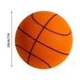thumbnail image 2 of Silent Basketball,Silent Training Quiet Soft Foam Ball,Foam Basketball Indoor Training Ball, Uncoated High-Density Foam Ball Low Noise Basketball Training for Various Indoor Activities Orange, 2 of 4