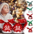 thumbnail image 1 of Bolsas de caramelos navideñas 50 piezas - bolsas de plástico de golosinas de 5,11x9,05 pulgadas para galletas, aperitivos, detalles para fiestas, regalos navideños y artículos de repostería, 1 of 6
