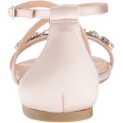 Jewel Badgley Mischka Tessy Champagne JW2313 Women's Size 8