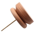 thumbnail image 4 of DRAFIDEEP Thread Spool Holder Wooden Round DIY Sewing Thread Spools 1Pcs 3.7X3.7X5.1in, 4 of 8