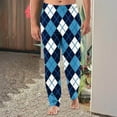thumbnail image 2 of Stamzod Men's Pajama Bottoms Retro Plaid Sleep Pants Cotton Soft Comfortable Breathable Lounge Pants Loose Fit Mens Pajama Pants on Sale, 2 of 6