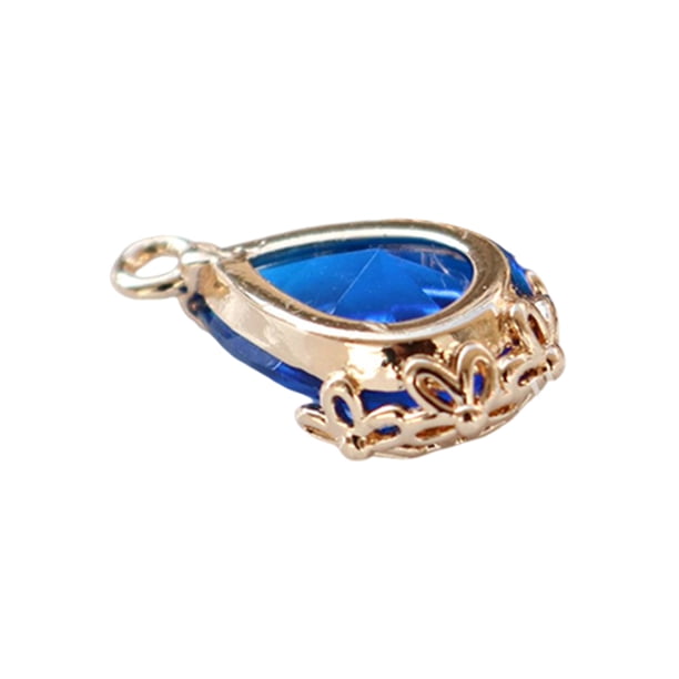 Collar colgante Minnieouse artesanía joyería azul AP015957-11