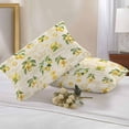 thumbnail image 2 of Waterproof Throw Pillow Covers Set of 2, 20x12 Inch Yellow Lemons Decorative Pillowcases Outdoor Pillow Slip Cushion Covers Set for Couch Tent Summer Botanical Fruit Leaves Country, 2 of 7