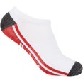 thumbnail image 5 of Budweiser Mens 10 Pair Pack Athletic No Show Cushion Socks - One Size Fits All, White, 5 of 6