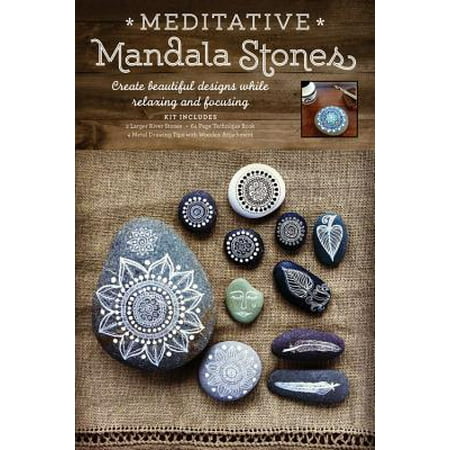 Meditative Mandala Stones Create Beautiful Designs While Relaxing And Focusing - 