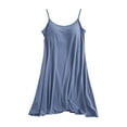 thumbnail image 4 of Women's Sleeveless Nightdress with Cushion - Long Plus Size , Rayon Spandex Blend, 4 of 4