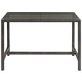 thumbnail image 2 of Modway Conduit Outdoor Patio Wicker Rattan Large Bar Table, Multiple Colors, 2 of 3