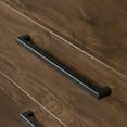 thumbnail image 6 of Sauder Nova Loft 4-Drawer Bedroom Dresser with Open Shelf, Grand Walnut Finish, 6 of 10