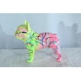 thumbnail image 3 of Nifao Colorful Splatter French Bulldog Resin Statue – Home Decor Sculpture, 11"L x 5"W x 10"H, 3 of 12