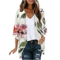 thumbnail image 2 of Cárdigan de mujer, primavera verano, holgado, informal, de moda, de manga larga, abrigo para mujer, 2 of 5