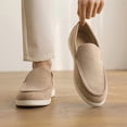 thumbnail image 5 of Summer Men's Slip-On Low-Top Casual Loafers, Simple Solid Color Shoes for Men Niche Business Style,, 5 of 9