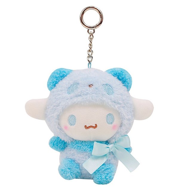 Sanrio-Colgante de figura de peluche de Anime, llavero de Hello Kitty de 10cm, Kuromi My Melody KT, gato, PC, perro, accesorios, juguetes de animales lindosCinnamoroll11cm-30cm Fivean Toy model