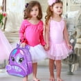 thumbnail image 5 of AGSDON 3PCS Toddler Backpack for Girls, 12" Unicorn Sequin Preschool Bookbag and Lunch Box - Purple, 5 of 7