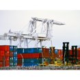 thumbnail image 2 of Highsmith, Carol 18x15 Black Modern Framed Museum Art Print Titled - Container facility at Oakland Harbor-California, 2 of 4