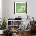 thumbnail image 4 of Art.com Vintage Floral Background With Dandelion Art Print by silvionka, Brown Frame Wall Art, 38" x 38", 4 of 5