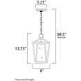 thumbnail image 3 of 3179CLBK Maxim Lighting Artisan 1-Light Outdoor Pendant, 3 of 5