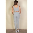 thumbnail image 5 of French Terry Cropped Tank Top  Joggers Set, 5 of 10