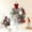 C, variant on Mini Desktop Christmas Tree Decorations, 15.75In Snowy Christmas Tree - Xmas Tree with Small House_Pine Cones Decoration Artificial Tree Home Decor Christmas Gifts(C)