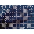 thumbnail image 5 of oneOone Cotton Poplin Royal Blue Fabric Striped Line Fabric For Sewing Printed Craft Fabric By The Yard 42 Inch Wide, 5 of 6