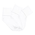 thumbnail image 2 of Calcetines 725 Baby Unisex, Blanco Antiderrapantes 3 Pares Talla 3-3X, 2 of 4