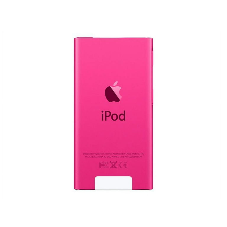 Restored Apple iPod Nano 7th Generation 16GB Pink MKMV2LL/A (Refurbished)