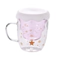 thumbnail image 3 of Taza navideña Espresso Decorativa Elegante Bebida Doble Pared con Tapa para Rosa, 3 of 8