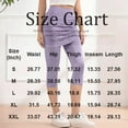 thumbnail image 3 of WTOBBY Women's Drawstring Skirted Workout Leggings, Casual Summer High Waisted Soft Athletic Yoga Pants with Solid Color Design - Pocket-Free Comfort for Sports,Light Purple 2XL, 3 of 5