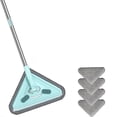 thumbnail image 1 of Multifunctional Mop, 360° Rotatable and Adjustable Cleaning Mop, Wet and Dry Triangle, 1 of 5