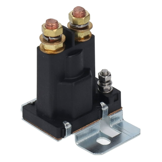 Motor Start Contactor, Double Battery Isolator DC 24V 500A 30W Brass Coil High Current Relay Conversion Type Contact For Off Road Vehicle Start Type,Long Term
