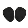 2pcs Black Silicone Gel Forefoot Insole Pads High Heel Shoes Cushions for Women