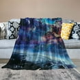 thumbnail image 2 of Shiartex  Galaxy Planet Blanket Gifts - Kids Boys Men Outer Space Universe Throw Blanket Soft Warm Plush Blanket for Teens Teenagers Birthday Halloween Fathers Day  White, 2 of 6
