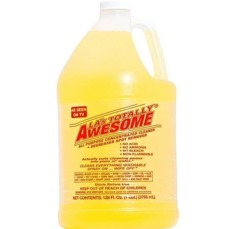 La Totally Awesome 128oz Refills, 1 bottle Original - La's Totally Awesome All Purpose Concentrated Cleaner Degreaser Spot Remover Cleans Everything Washable As Seen on Tv ?ne ???k ()