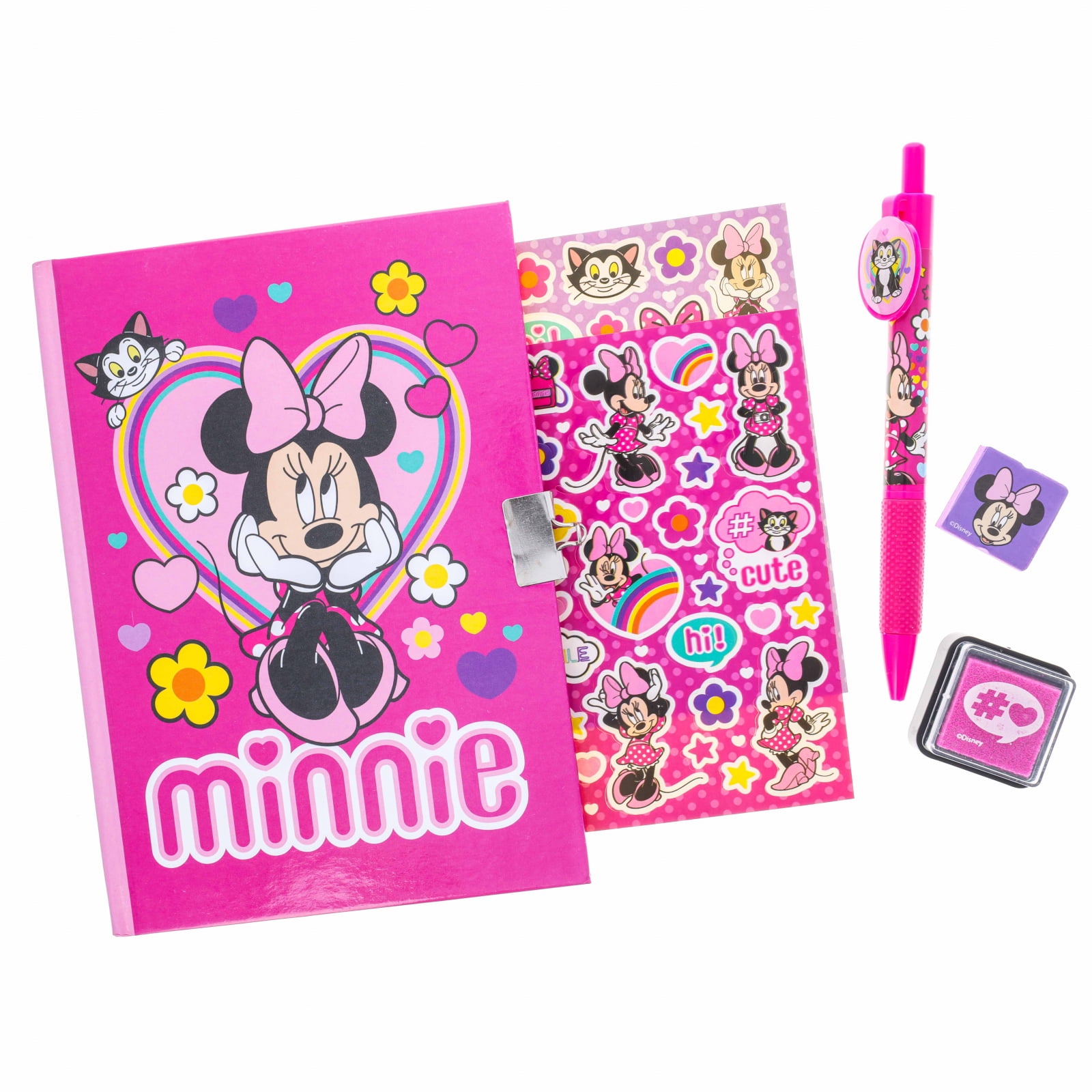 Amazon.com : Minnie Mouse Face-Gift Box with Diary and