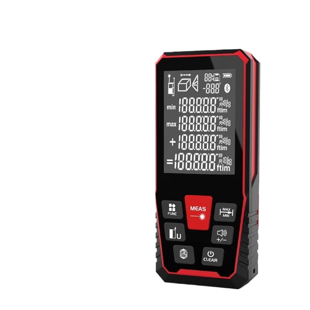 100M 120M Ranfinder Digital Tape Measure Distance Meter Ran Finder Ruler Test Tool Building Measure Ruler ,High Precision Accuracy