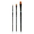 thumbnail image 3 of Creative Mark Beste Golden Taklon Filbert Rake 1/8" - 2 Pack Artist Brush, Professional Watercolor Brushes, For Acrylic Painting, Short Handle, Sharp Edges, Hand-Tied & Shaped, 3 of 7