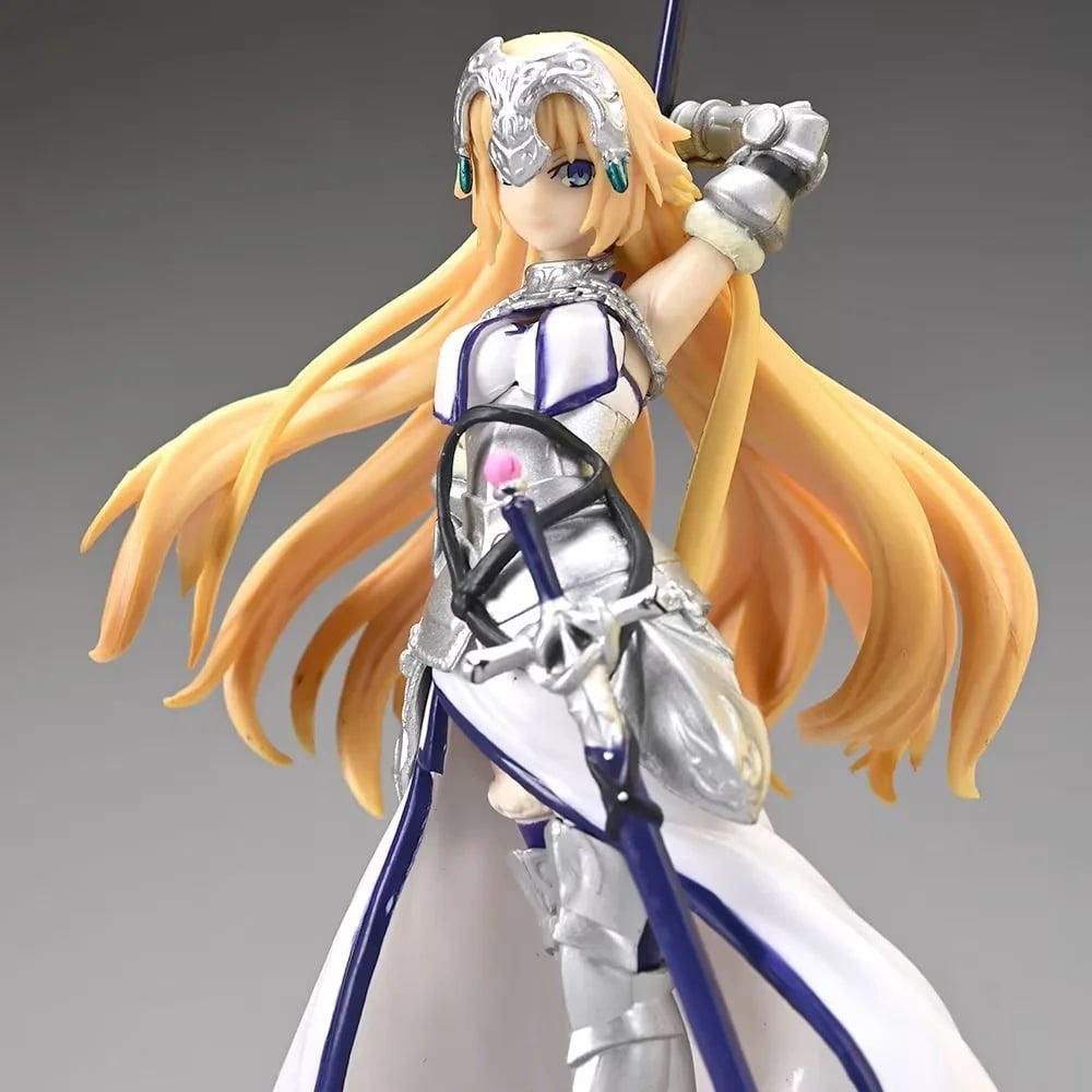 New Fate/stay night FGO Joan of Arc (Standing Ver) Character Anime Model Statue Action Figures Desktop Ornament Popular Decorations Fan Souvenirs Creative Gift Collectable
