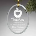 thumbnail image 2 of Personalized Glass Ornament - Special Teacher, 2 of 2