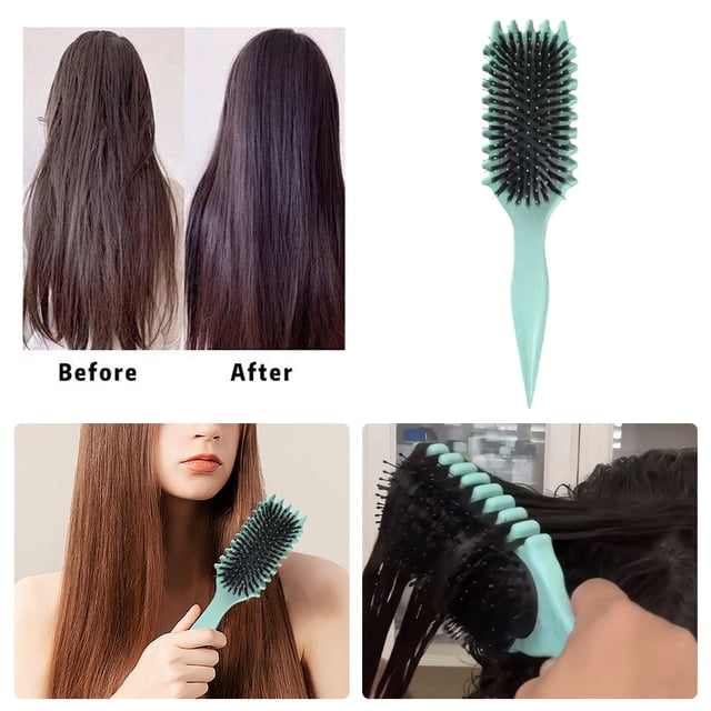 Peine para Peinar Definidor Rizos Bounce (verde)