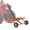 Orange 40", variant on Tow Behind Lawn Rake, 48-Inch Tow Dethatcher with 24 Spring Steel Tines, Lawn Dethatcher Rake for ATV or Mower, Lawn Sweeper with Lift Handle for Garden Farm Grass, Black (with Gloves)