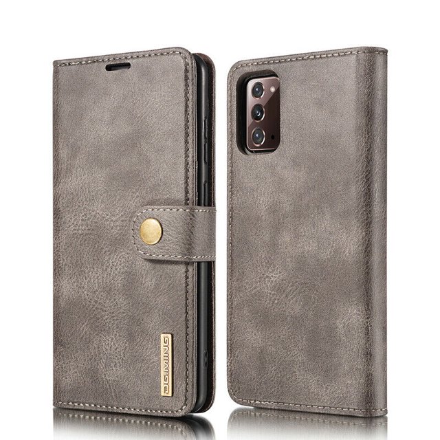 Mignova for Samsung Galaxy Note 20 Case,Wallet Casewith Card Holder,Magnetic PU Leather Shockproof Flip Cover Credit Card Holder Protective Case for Samsung Galaxy Note 20 6.7 Inch(Gray)