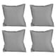 thumbnail image 1 of Cojin Decorativo Cuadrado Set de 4 Have Gris, 1 of 4