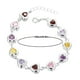 thumbnail image 3 of Pulsera Ajustable con Forma de Corazón para Mujer | Pulsera con Circonitas y Piedra Natal Bañada En Cobre 925 | 20 Cm (8 Pulgadas) | Ligera y Cómoda | Regalo Ideal para Tus Seres Queridos, 3 of 7